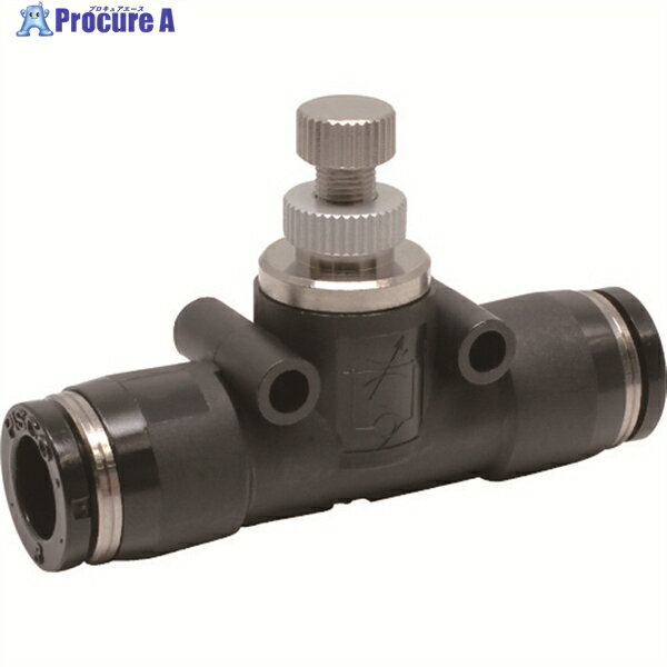 PISCO スピードコントローラ ユニオンストレート JSMU8 1個 ▼485-6198