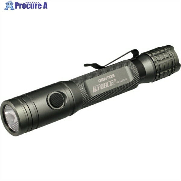 GENTOS 充電式UV付ライト KF-145HUV 1本 ▼651-9499