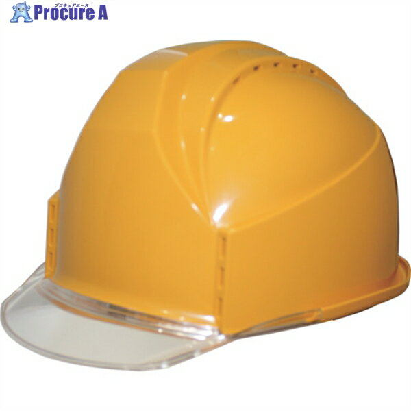 スミハット KKC3型 帽体(キイロ)・バイザー(クリア) KKC3-B-13-C 1個 ▼686-9519