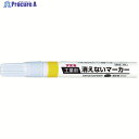 フエキ 工業用消えないマーカー 中字 黄 KGM-3 1本 ▼818-5619
