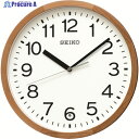 SEIKO 電波掛時計 “KX249B” 天然木枠 KX249B 1個 ▼158-7586