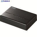 SANWA スイッチングハブ(5ポート・マグネット付き) LAN-SWHP501BK 1台 ▼202-7598
