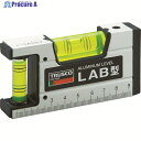 TRUSCO 箱型アルミレベル 100mm LAB-100 1個 ▼229-6977