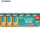 FDK アルカリ乾電池単2 Long Life Plus 6個パック LR14LP(6S) 1パック ▼249-7300