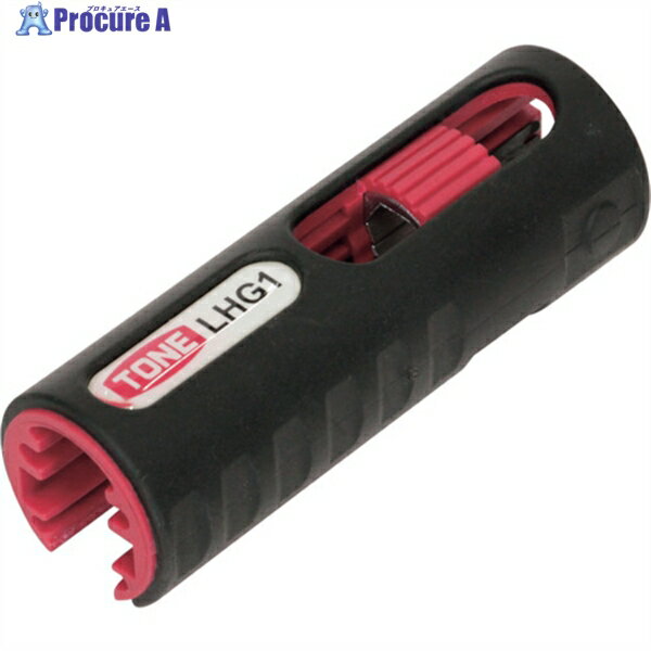TONE ヘキサゴングリップ LHG1 1個 ▼254-2426 ●YA513