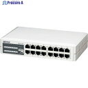 BUFFALO 10/100M スイッチングハブ プラスチック筐体/電源内蔵モデル 16ポート LSW3-TX-16NP 1台 ▼382-2005