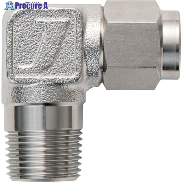 潤工社 ステンレス継手 エルボ(ミリ系列) 4×2mm PT1/4 L-4X2-PT1/4-SUS 1個 ▼383-2072