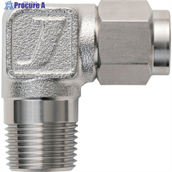 潤工社 ステンレス継手 エルボ(ミリ系列) 10×8mm PT1/2 L-10X8-PT1/2-SUS 1個 ▼383-2081
