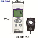 CUSTOM デジタル照度計 測定範囲0〜99900lx LX-2000SD 1個 ▼392-3649