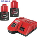 milwaukee M12 (2) 3.0Ah FCスタートキット M12-18 NRG-302 JP 1S ▼428-4007