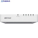 BUFFALO 10/100Mbps対応 スイッチングハブ プラスチック筐体/電源外付けモデル 5ポート ホワイト LSW4-TX-5EP/WHD 1台 ▼429-3580
