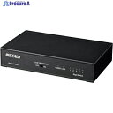 BUFFALO Giga 5ポート スイッチングハブ 電源内蔵 金属筐体 マグネット付 ブラック LSW6-GT-5NS/BK 1台 ▼429-3598