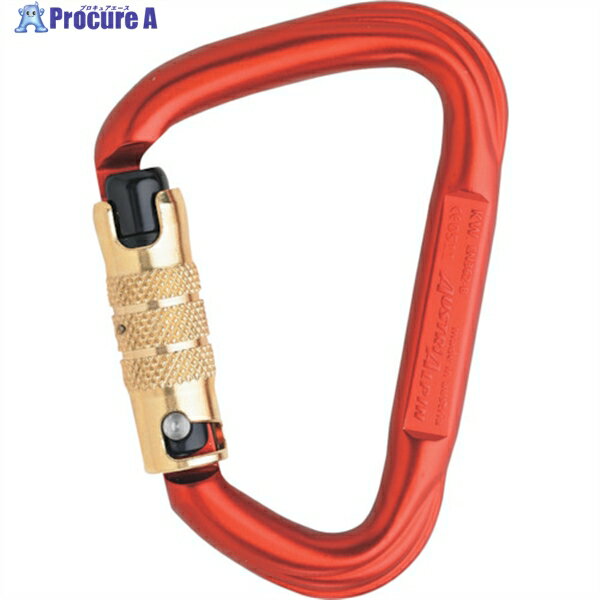 ALPIN カラビナ 2800 EVO 3点オートロック 線径14.0 オレンジ KW35B3 1個 ▼472-1281