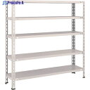 TRUSCO スチールラック 軽量棚 中棚ボルトレス型1200X300X1200 5段 ネオグレー L44V-15 NG(ネオグレー) 1台 ◇▼503-522...