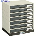 TRUSCO αレターケース A4・積み重ねタイプ 横浅型7段 LA4-S7S (オールプラスチック)(7ダンベースツキ) 1台 ▼504-6688