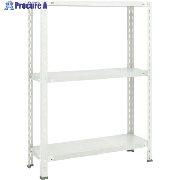 TRUSCO スチールラック 軽量棚 中棚ボルトレス型1800X450X1200 3段 ネオグレー L46X-13 NG(ネオグレー) 1台 ◇▼510-8136