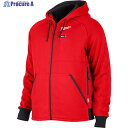milwaukee M12 ヒートフーディーレッド(XL) M12 HHRED4-XL APJ 1着 ▼534-9126