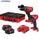 milwaukee M18 FUEL パワーパック(振動ドリル、インパクトドライバー) M18 FPP2A3-502P JP 1S ▼534-9177