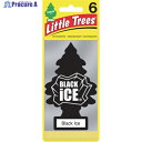 リトルツリーズ LT エアーフレッシュナー 6P - Black Ice(ブラックアイス) LT650 1パック ▼671-6158