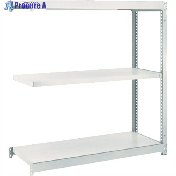 TRUSCO スチールラック M1.5型軽中量棚 860X295XH1500 3段連結 ネオグレー M1.5-5333B NG(ネオグレー) 1S ◇▼780-0029