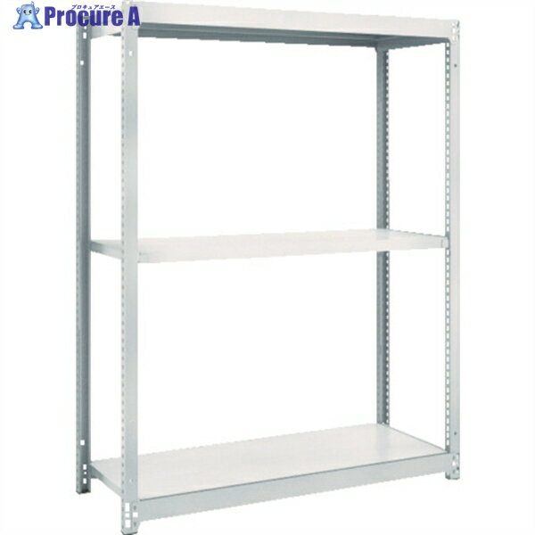 TRUSCO スチールラック M1.5型軽中量棚 1760X295XH1500 3段単体 ネオグレー M1.5-5633 NG(ネオグレー) 1S ◇▼780-0193