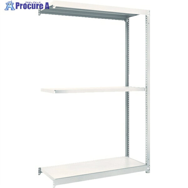 TRUSCO スチールラック M1.5型軽中量棚 1760X595XH1800 3段連結 ネオグレー M1.5-6663B NG(ネオグレー) 1S ◇▼780-0703