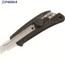 タジマ カッターナイフ ネジプロ グリ-L ブラック クリアケース入 LC561BKCL 1丁 ▼796-5516