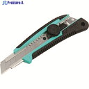 タジマ カッターナイフ ネジプロ グリ-L 緑 クリアケース入 LC561GCL 1丁 ▼796-5524