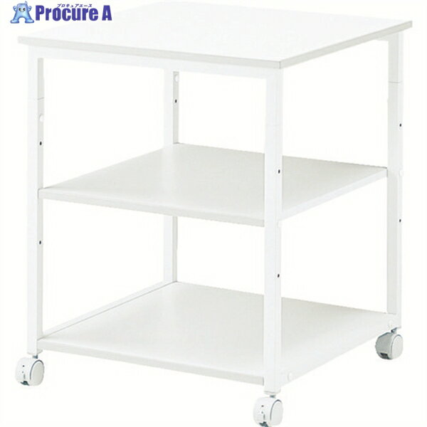 SANWA レーザープリンタスタンド フレームタイプ 600×600×700 ライトグレー LPS-01T 1台 ▼818-3902