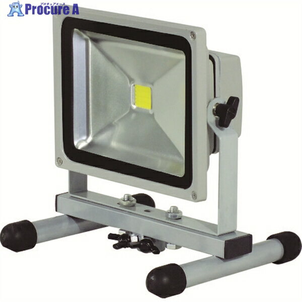 NICHIDO LED作業灯 30W 床スタンド式 【代替品】LEN-30S-3ME LPR-S30MSH-3ME 1台 ▼835-7718