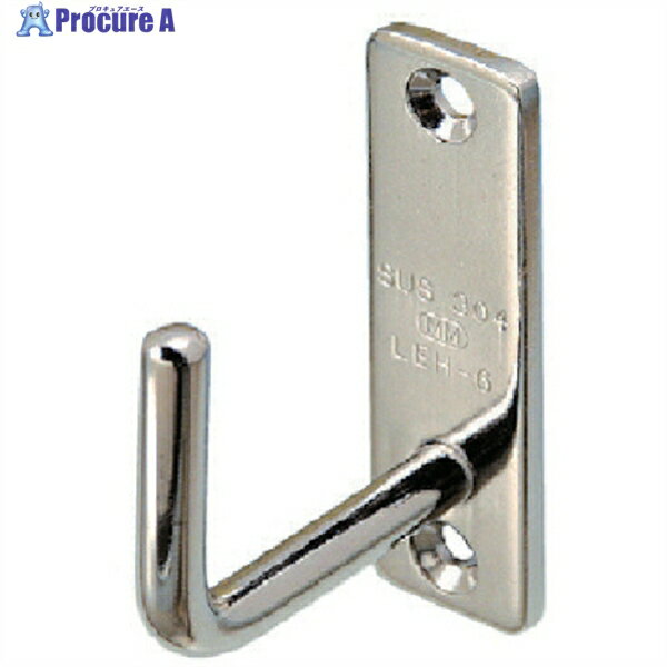 水本 ステンレス ロングアイフック 18mm×60mm 使用荷重0.12kN LEH-6 1個 ▼8