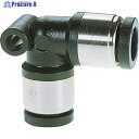 チヨダ チューブ継手 ミニユニオンエルボ 4mm M4R-00UL 1個 ▼158-8729