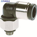 チヨダ チューブ継手 ミニメイルエルボ 6mm M5×0.8 M6R-M5ML 1個 ▼158-9075