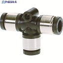 チヨダ チューブ継手 ミニユニオンティ 6mm M6R-00UT 1個 ▼158-9121