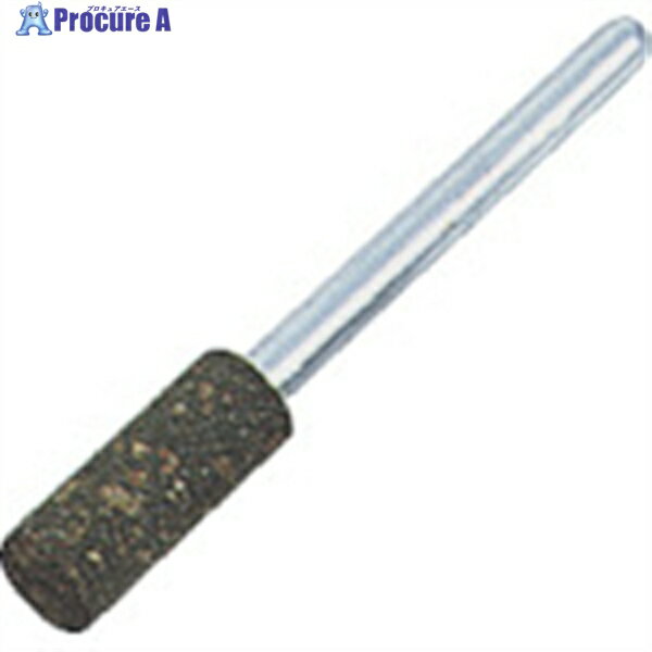 TRUSCO ゴム軸付砥石 Φ8X幅20X軸3 #120 10本入 MI1208M 1パック ▼176-1854