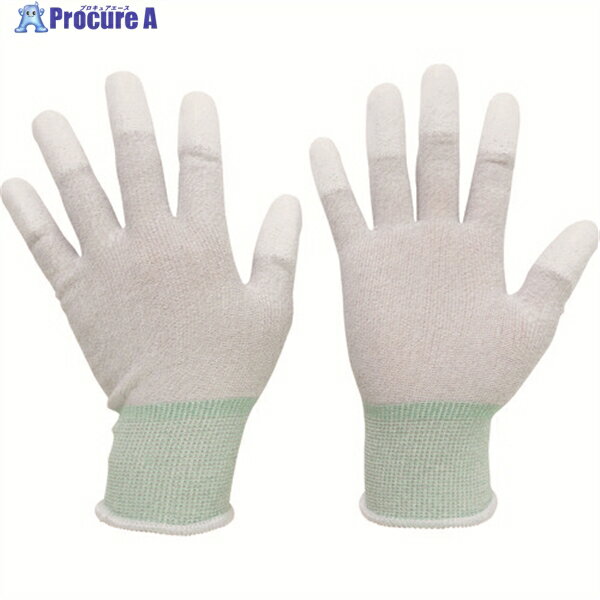 ミドリ安全 静電気拡散性手袋(指先コート)MCG-801N M 10双入 MCG801N-M 1袋 ▼194-8695