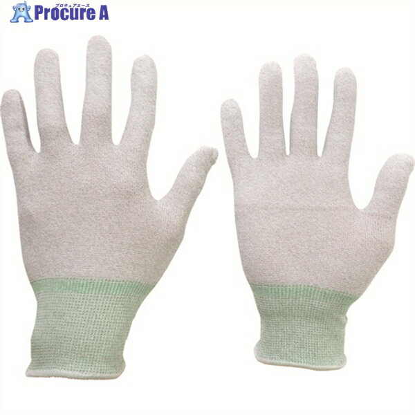 ミドリ安全 静電気拡散性手袋(ノンコート)MCG-802N M 10双入 MCG802N-M 1袋 ▼194-8698