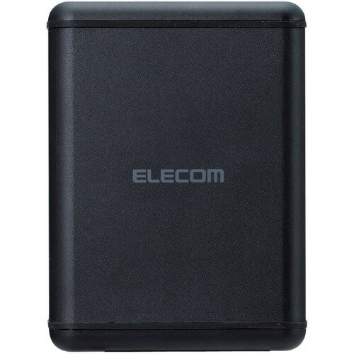 ELECOM 6ポートAC充電器 ブラック MPA-ACD03BK 1個 ▼204-8630