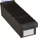 TRUSCO パーツケース WUW型 バンラックケースL型引出 導電タイプ 内寸111×418×H108 ML-1D 1個 ▼206-6140