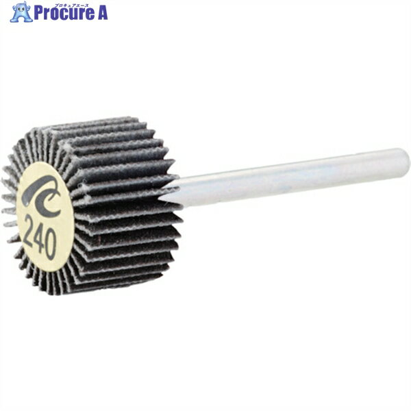 AC マイクロフラップ 軸径3mm #60 外径25×幅10×軸長30 MF2510-60 10個 ▼306-6631