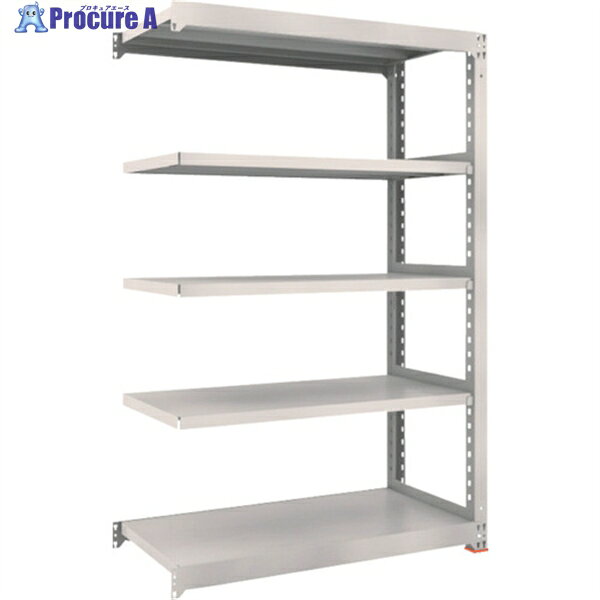 TRUSCO M3型中量棚 1800X721XH1200 3段 連結 免震樹脂ベース付 ネオグレー M3-4673BSFC NG 1台 ◇▼378-6844