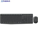 Logicool ワイヤレスコンボ MK235 グレー MK235 1個 ▼458-4908