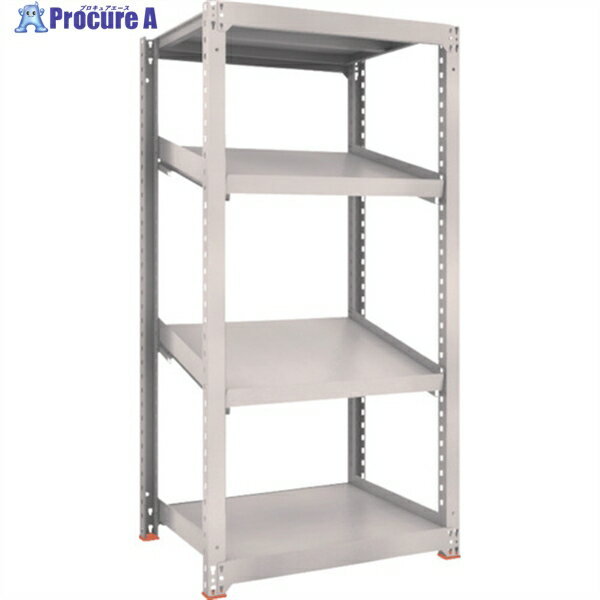 TRUSCO スチールラック M3型中量棚 900X721XH1800 4段 傾斜2段 M3-6374K2 1台 ◇▼484-4165