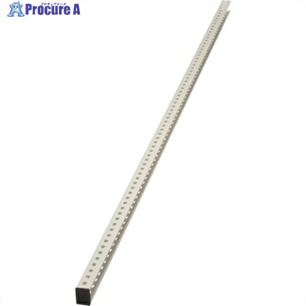 TRUSCO スチール製軽中量ボルトレス棚用支柱 M2型 H2400用 ネオグレー M2-8H NG(2400MM ジュシベースツキ) 1本 ◇▼511-0289 ※車上渡し