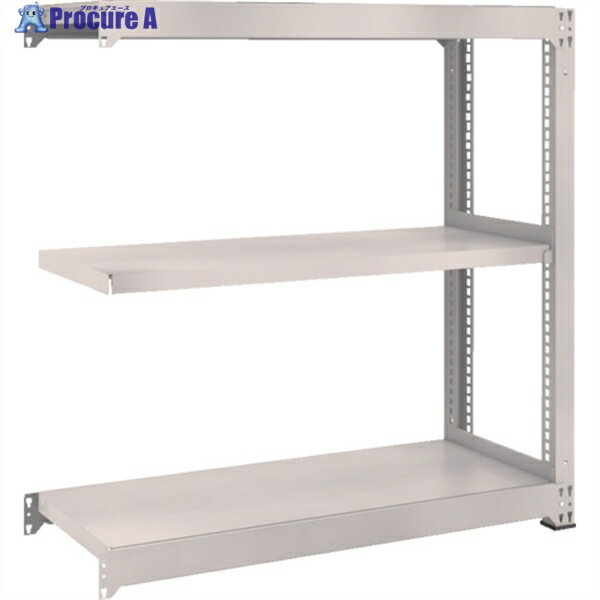 TRUSCO スチールラック M3型中量棚 1200X471XH1200 3段 連結 ネオグレー M3-4453B NG(ネオグレー) 1台 ◇▼511-4632