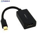 StarTech ディスプレイアダプター/Mini DisplayPort- HDMI/1080p/ブラック/ビデオ 変換 コンバーター MDP2HDMI 1袋 ▼538-9741【代引決済不可】