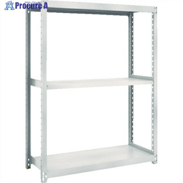 TRUSCO スチールラック M2型軽中量棚 1460X450XH1500 3段 単体 ネオグレー M2-5543 NG(ネオグレー) 1S ◇▼780-0878