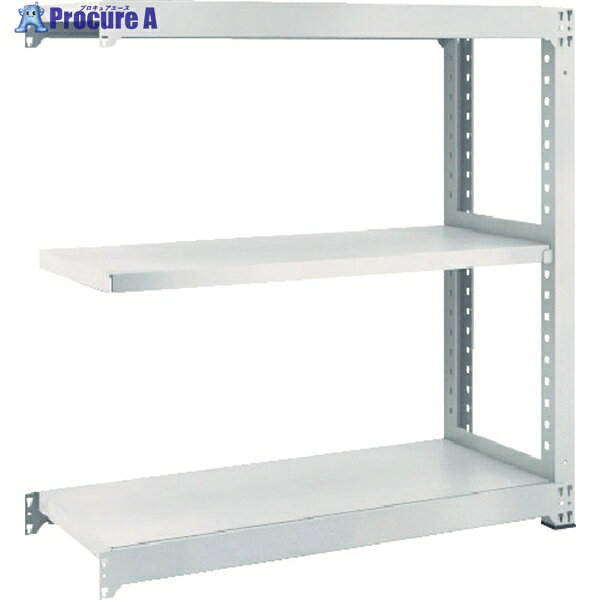 TRUSCO スチールラック M3型中量棚 900X471XH1500 3段 連結 ネオグレー M3-5353B NG(ネオグレー) 1台 ◇▼780-1475
