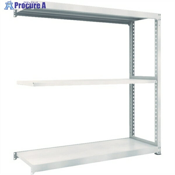 TRUSCO スチールラック M5型中量棚 1500X721XH1800 3段 連結 ネオグレー M5-6573B NG(ネオグレー) 1台 ◇▼780-3192