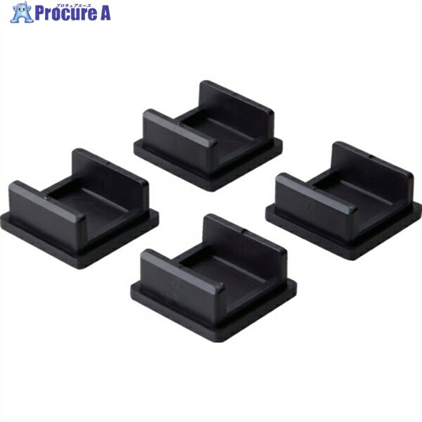 TRUSCO スチールラックM2型軽中量棚用樹脂ベース 4個入 M2-JB4S 1S ◇▼781-1721